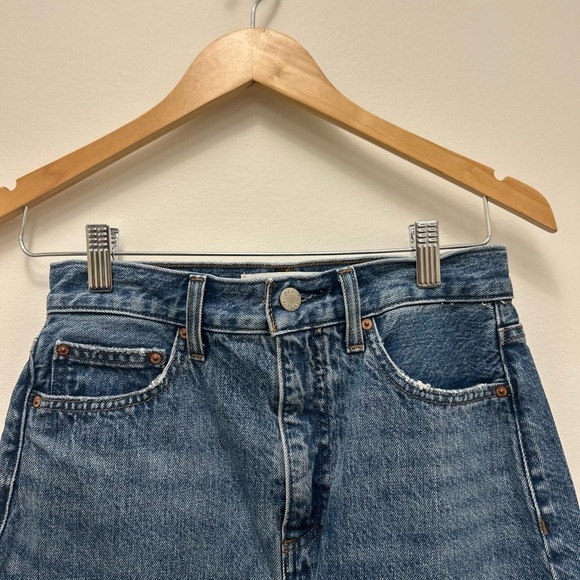 NWOT Denim Forum “ The ‘90s Halle Skirt” size 25 - Picture 2 of 7